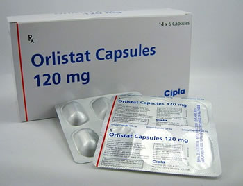 Actual blister image of Generic Orlistat