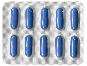 Actual blister image of Generic Viagra Caps