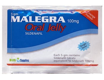Actual blister image of Generic Viagra Jelly